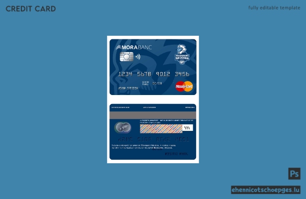 Andorra Morabank Mastercard Beispielvorschau